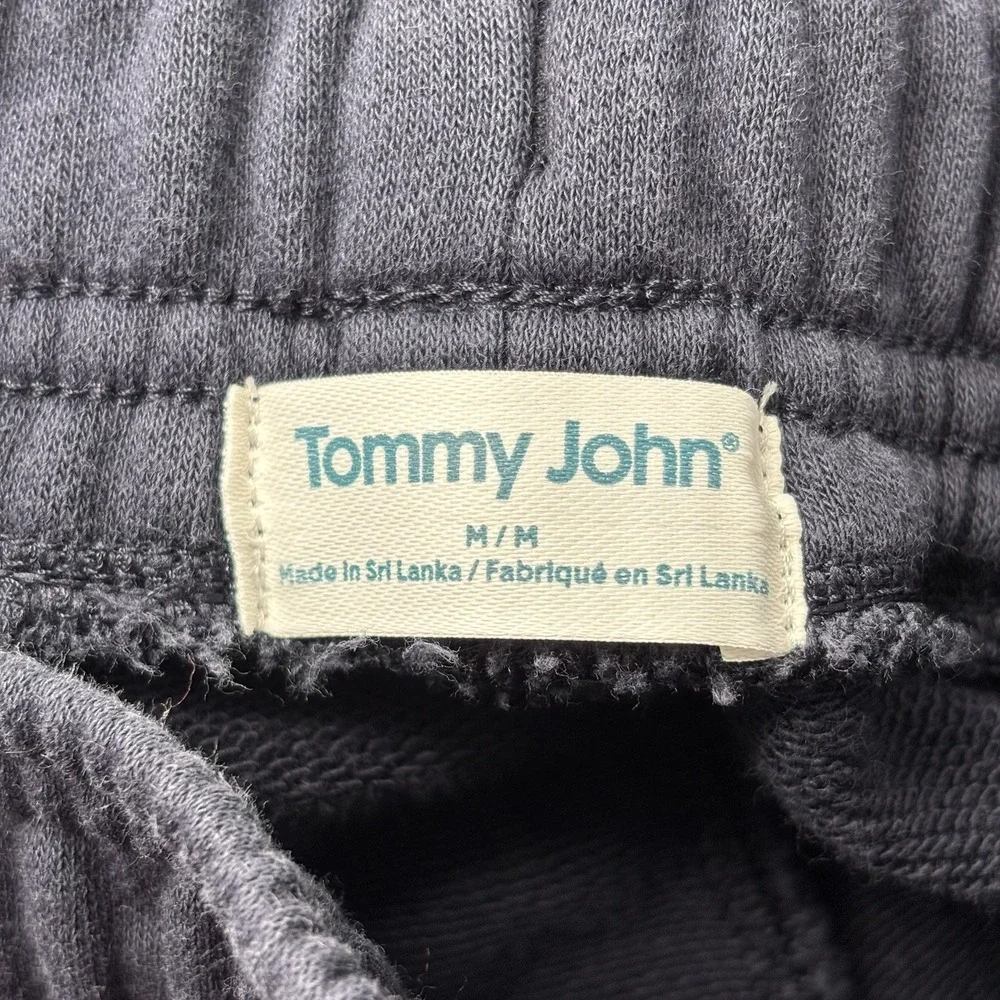 Tommy John Mens Medium French Terry Sweatpants Bundle Lot of 2 Lounge Joggers